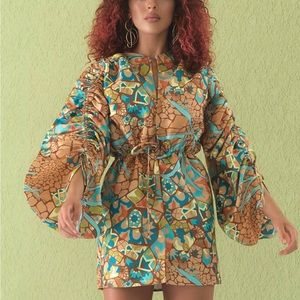 LIDA DRESS - ILIA II PRINT Andrea Iyamah